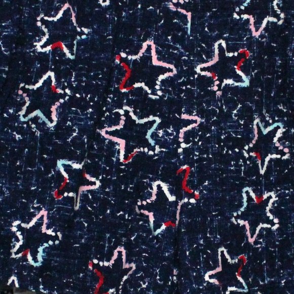 Womens Large (12-14) 2 Piece Multi Color Star Pattern Secret Treasures Short Set - Picture 13 of 14